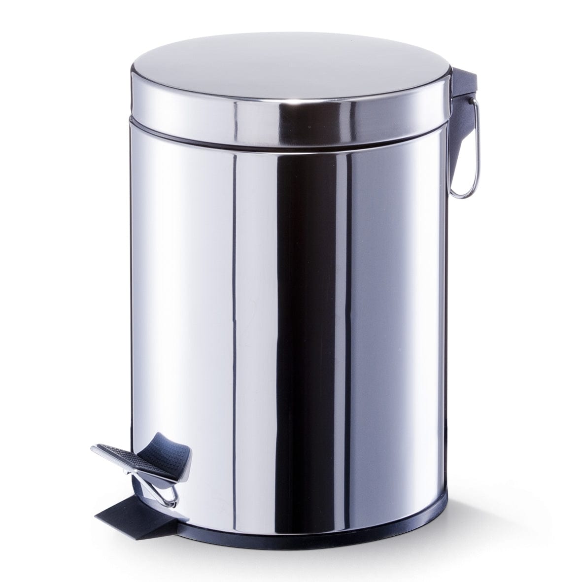 Zeller Cestino a pedale, acciaio inox, 5L