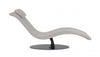 Bizzotto Chaise longue in tessuto Vermont Grigio