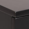 Actona Comodino con 1 cassetto Ashlan Nero