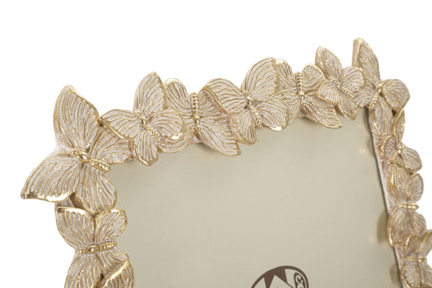 Mauro Ferretti Cornice Farfalle Glod cm 27,5x2,6x32,5 (Misura Interna cm 20x25)