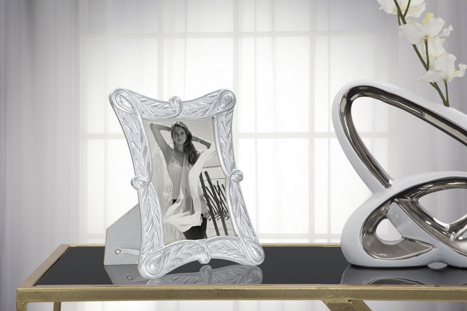 Mauro Ferretti Cornice x Silver cm 23,3x2x28,2 (Misura Interna cm 15x20)