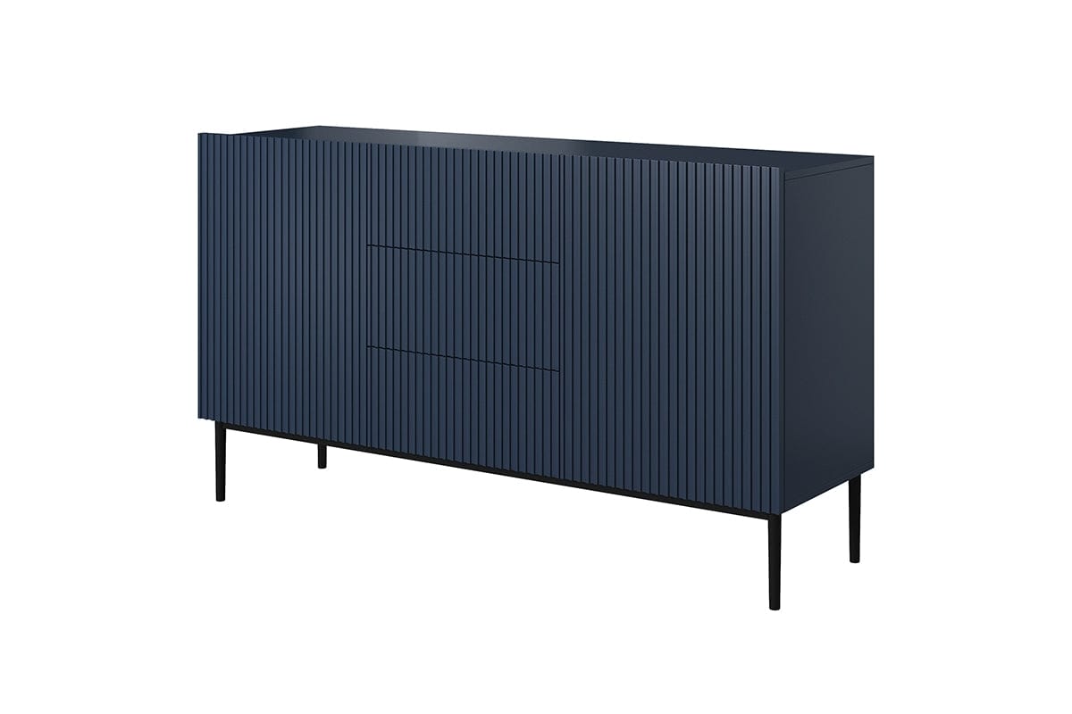 Bogart Credenza a 3 cassetti e 2 ante Nicole 150-2D3SZ Nero