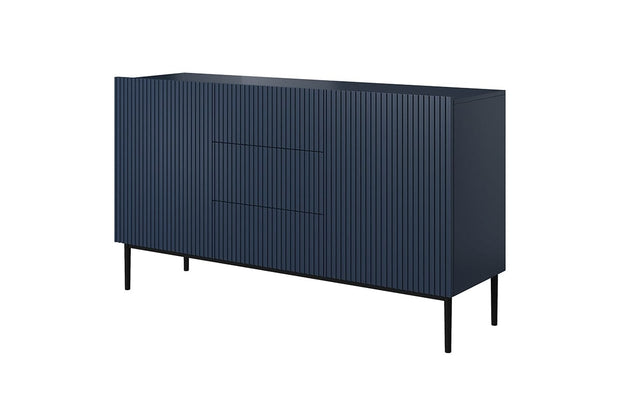 Bogart Credenza a 3 cassetti e 2 ante Nicole 150-2D3SZ Nero