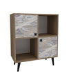 Asir Credenza con 2 ante Balek Grigio