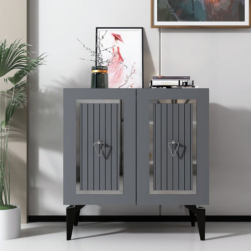 Asir Credenza con 2 ante Capri Antracite