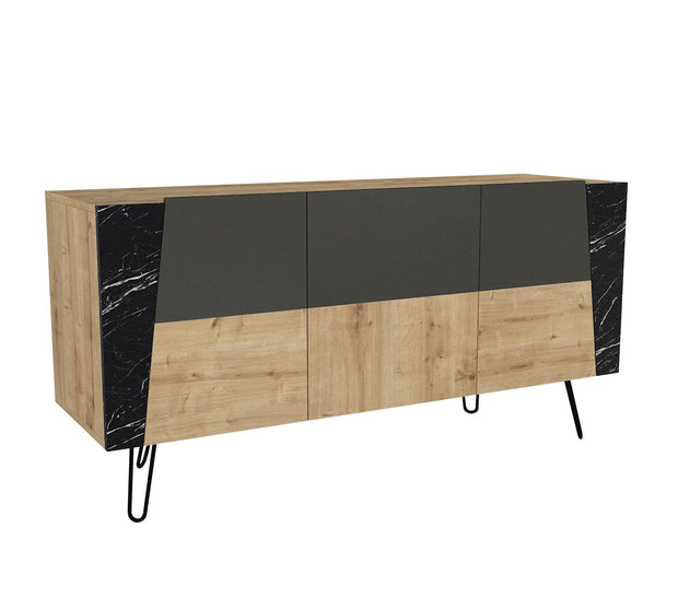 Asir Credenza con 2 ante Fanten Konsol Quercia