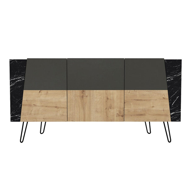 Asir Credenza con 2 ante Fanten Konsol Quercia