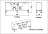 Credenza con 2 ante Lorenz Ayna Noce (5)