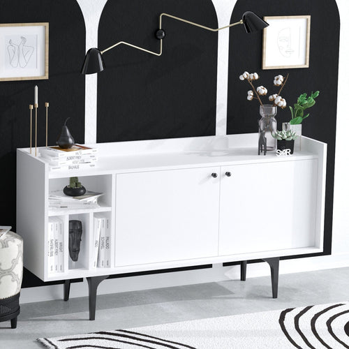 Credenza con 2 ante Magnetor Bianco (1)