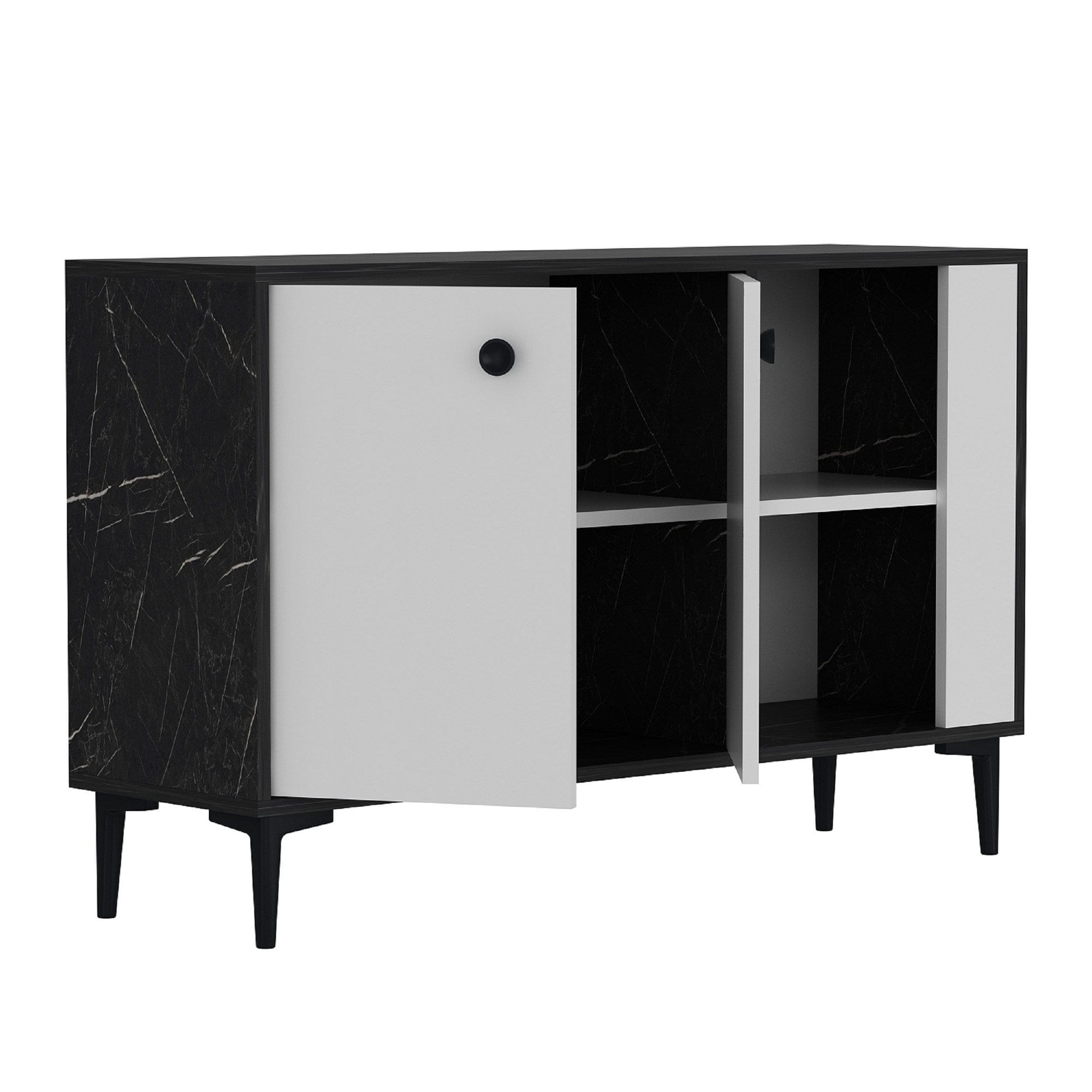 Asir Credenza con 2 ante Sahra Bianco