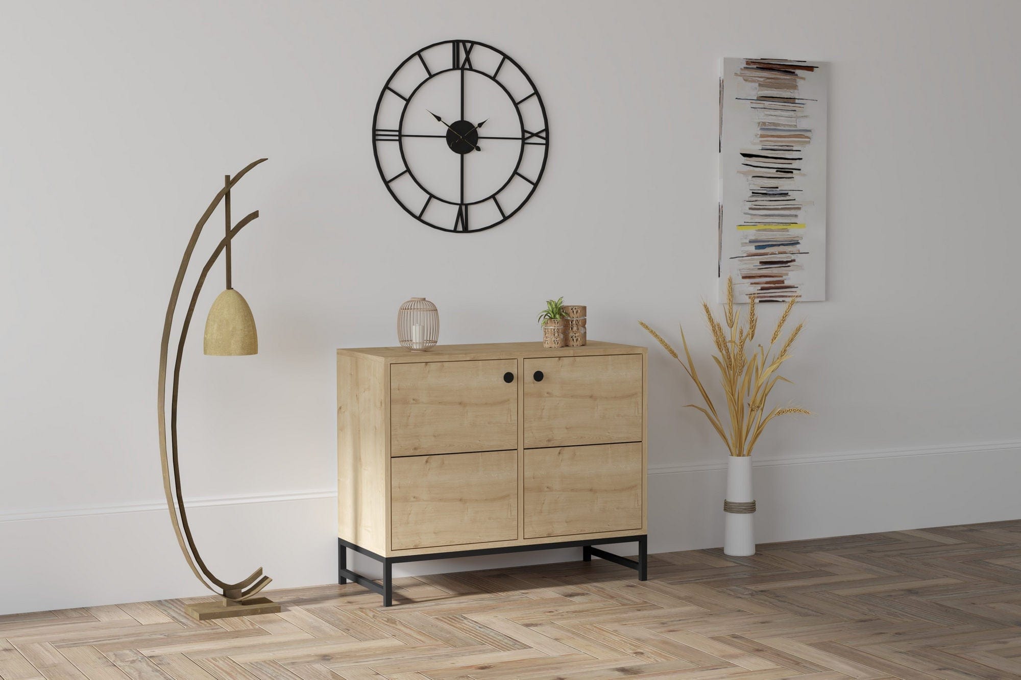 Asir Credenza con 2 ante Sedef Quercia