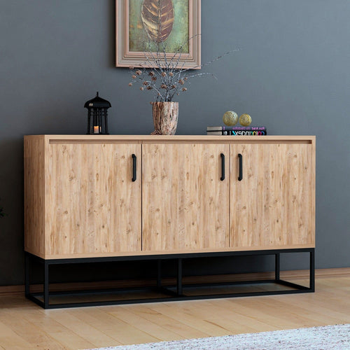 Asir Credenza con 3 ante Aden Pino