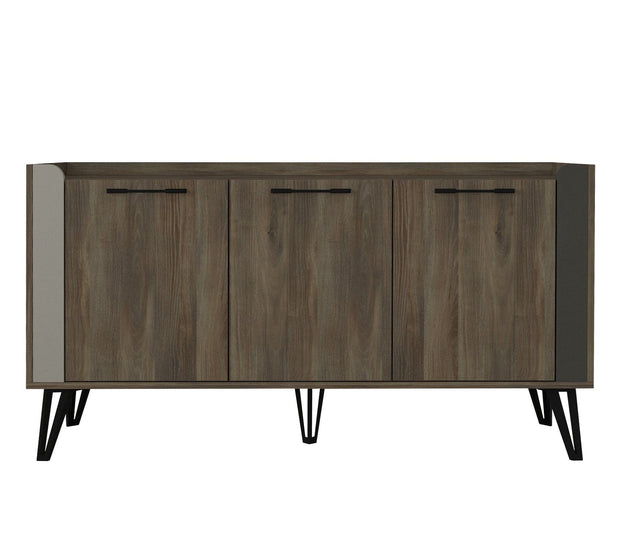 Asir Credenza con 3 ante Borges Multicolore