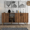 Asir Credenza con 3 ante Exxen Noce