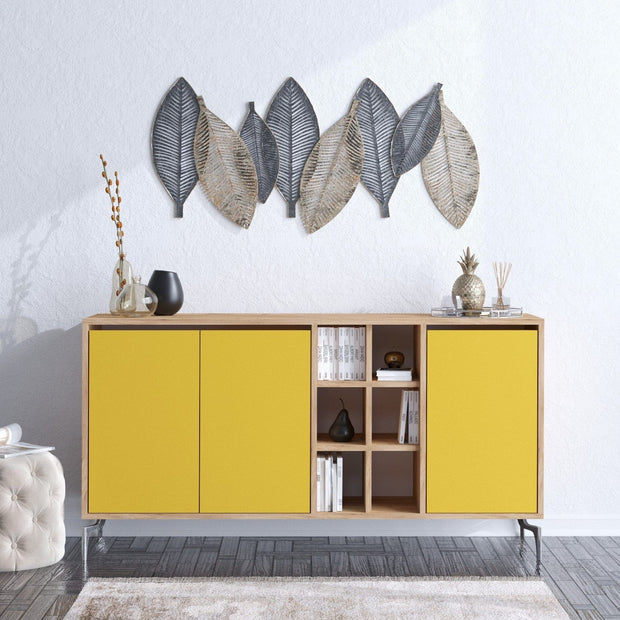 Asir Credenza con 3 ante Kaja Quercia