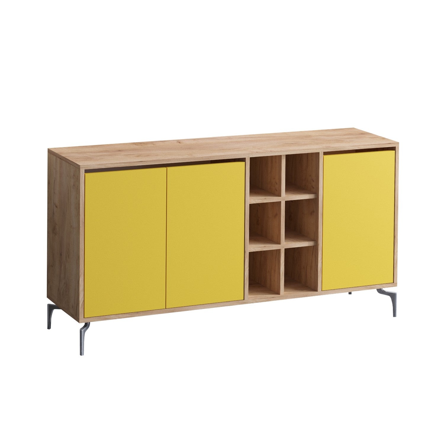 Asir Credenza con 3 ante Kaja Quercia