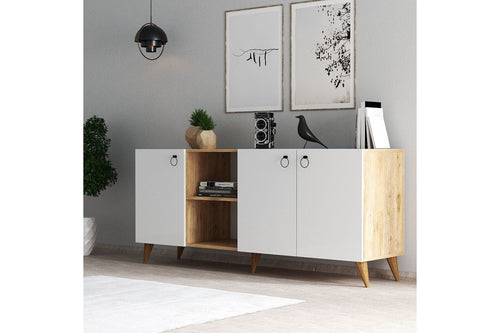 Credenza con 3 ante Karol 0303 Bianco (1)