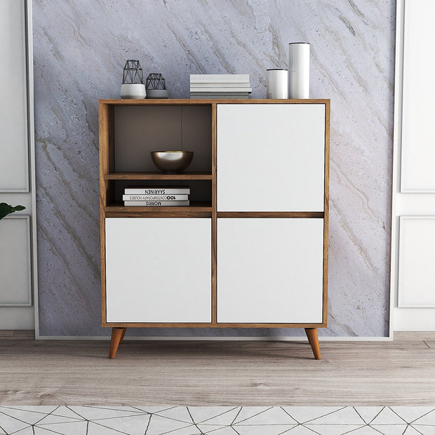 Asir Credenza con 3 ante Kros 3 Bianco