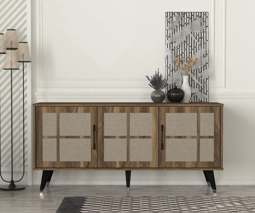 Asir Credenza con 3 ante Logan Noce