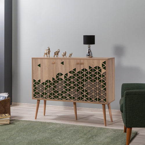 Asir Credenza con 3 ante Mega 121 Quercia