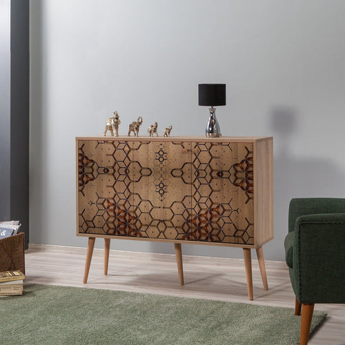 Asir Credenza con 3 ante Mega 720 Quercia