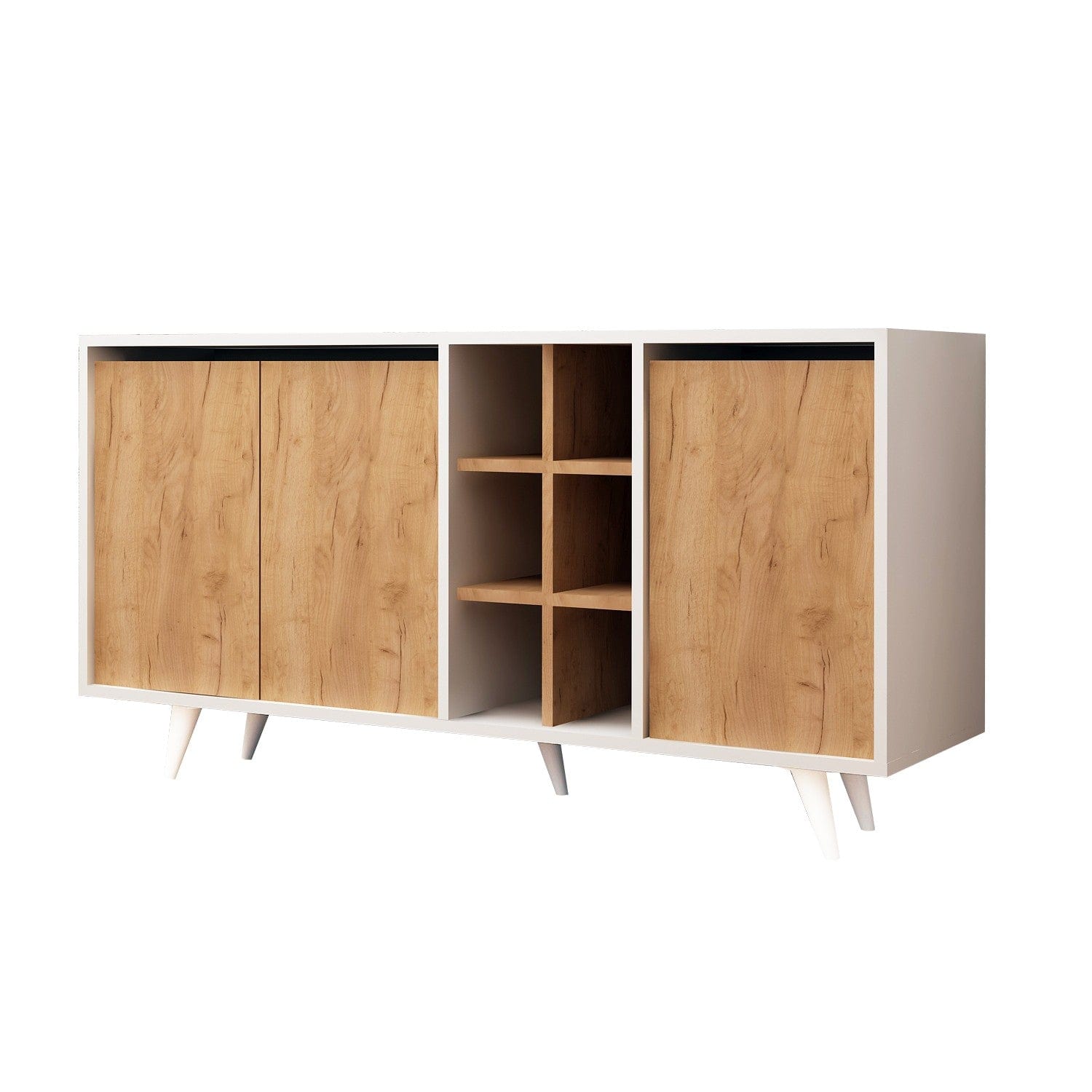 Asir Credenza con 3 ante Prava Quercia