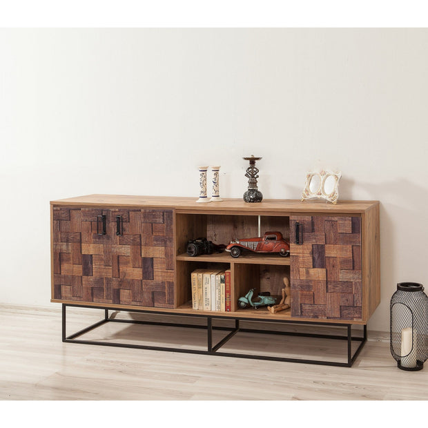 Asir Credenza con 3 ante Quantum 750 Pino