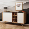 Asir Credenza con 3 ante Seria Quercia