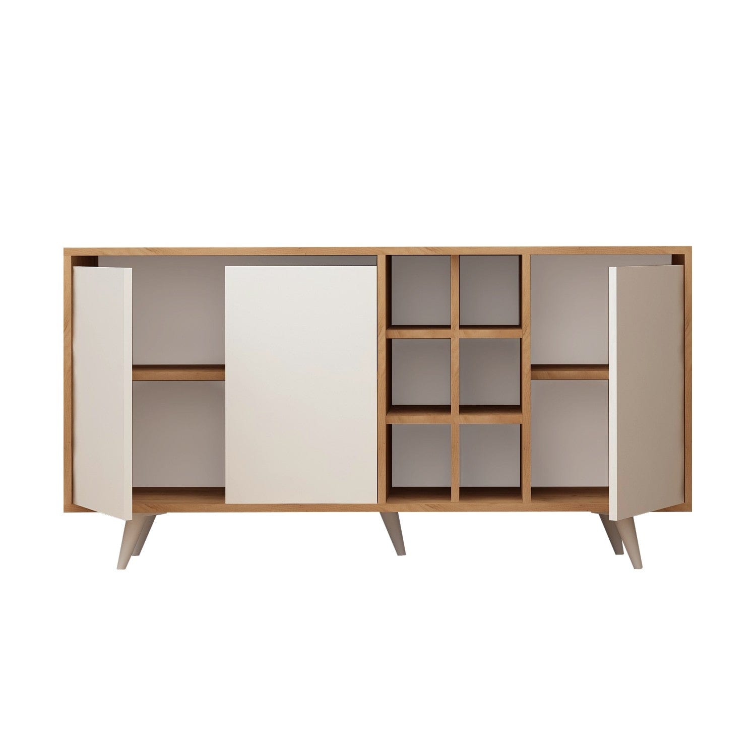 Asir Credenza con 3 ante Seria Quercia