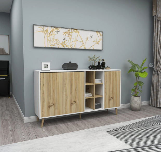 Asir Credenza con 3 ante Stil Bianco