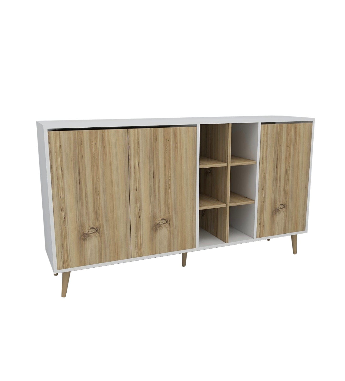 Asir Credenza con 3 ante Stil Bianco