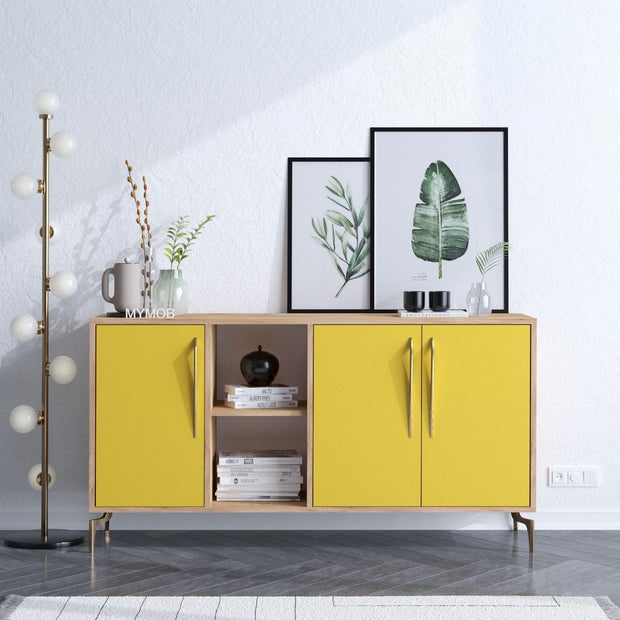 Asir Credenza con 3 ante Suder Quercia