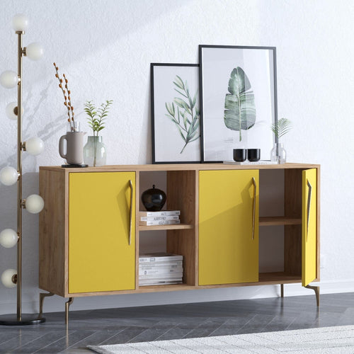 Asir Credenza con 3 ante Suder Quercia