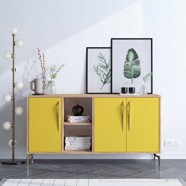 Asir Credenza con 3 ante Suder Quercia