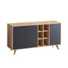 Asir Credenza con 3 ante Vei̇t Quercia