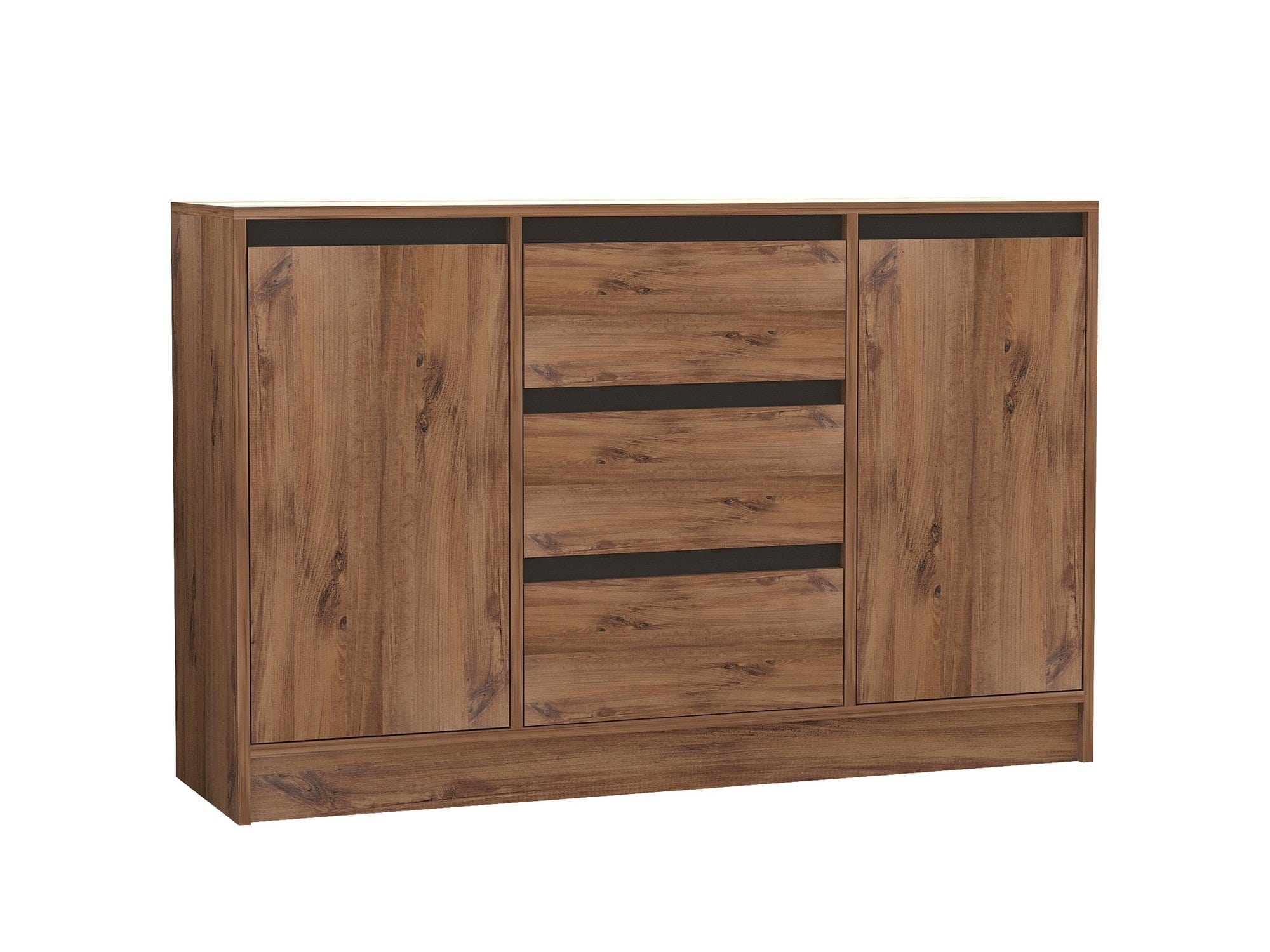 Asir Credenza con 3 cassetti e 2 ante Karal Pino