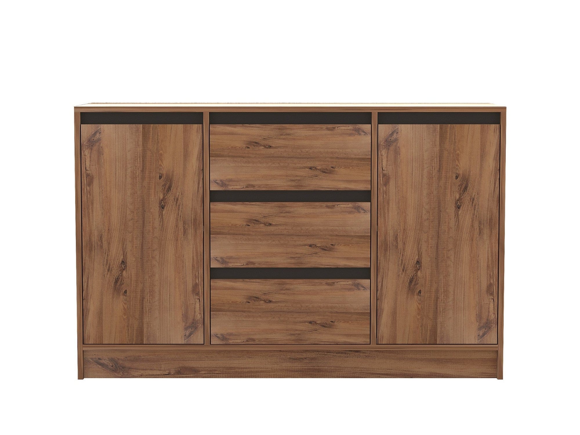 Asir Credenza con 3 cassetti e 2 ante Karal Pino