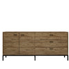 Asir Credenza con 3 cassetti e 2 ante Riga L2003 Quercia