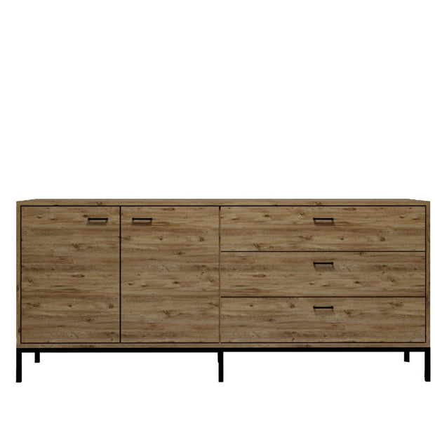 Asir Credenza con 3 cassetti e 2 ante Riga L2003 Quercia