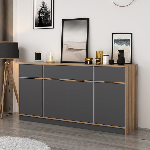 Credenza con 3 cassetti e 3 ante Elina Noce (1)