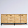 Asir Credenza con 3 cassetti e 3 ante Volgograd L2004 Quercia