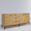 Asir Credenza con 3 cassetti e 3 ante Volgograd L2004 Quercia