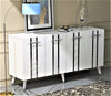 Asir Credenza con 4 ante Asel Argento