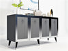 Asir Credenza con 4 ante Bare Antracite