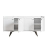 Asir Credenza con 4 ante Bergen Bianco