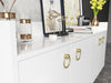 Asir Credenza con 4 ante Daring Bianco