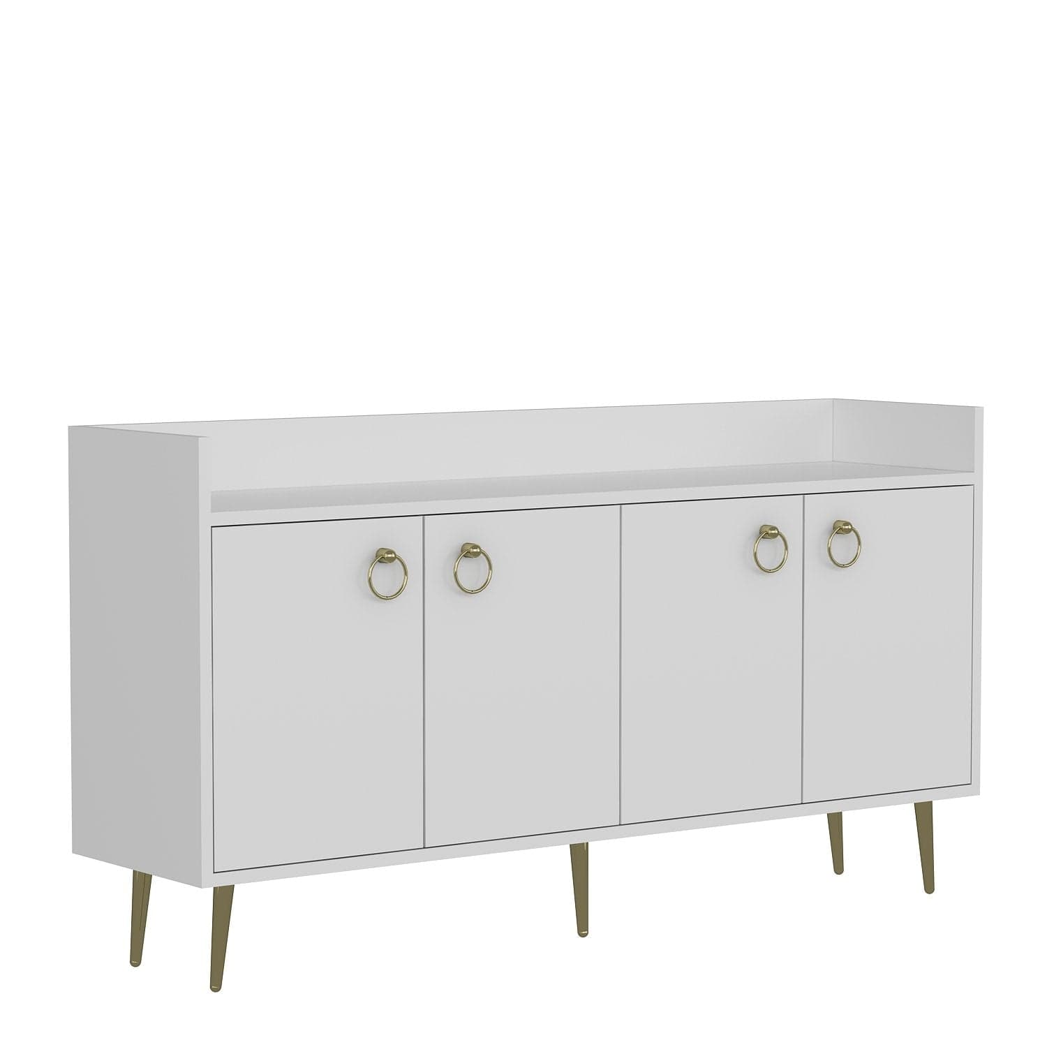 Asir Credenza con 4 ante Daring Bianco