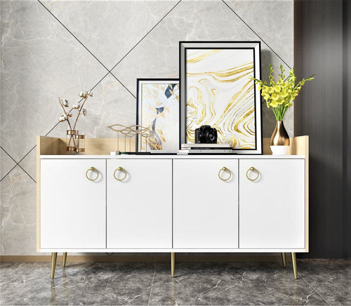 Asir Credenza con 4 ante Daring Quercia