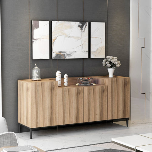 Asir Credenza con 4 ante Ellaria Noce