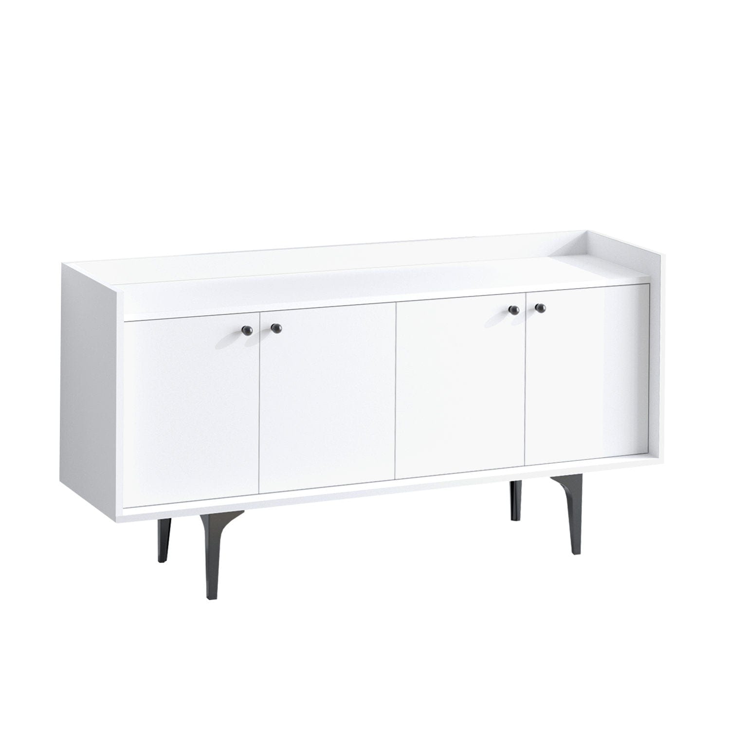 Asir Credenza con 4 ante Eris Bianco